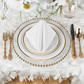 Lifestyle_Front_White Lamour Satin Napkin Size: 20 X 20 in