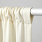 Spandex 4-way Stretch Drape Curtain 10ft H x 60" W - Ivory - CV Linens