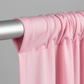 Spandex 4-way Stretch Drape Curtain 10ft H x 60" W - Pink - CV Linens