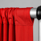 Spandex 4-way Stretch Drape Curtain 10ft H x 60" W - Red - CV Linens