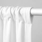 Spandex 4-way Stretch Drape Curtain 10ft H x 60" W - White - CV Linens