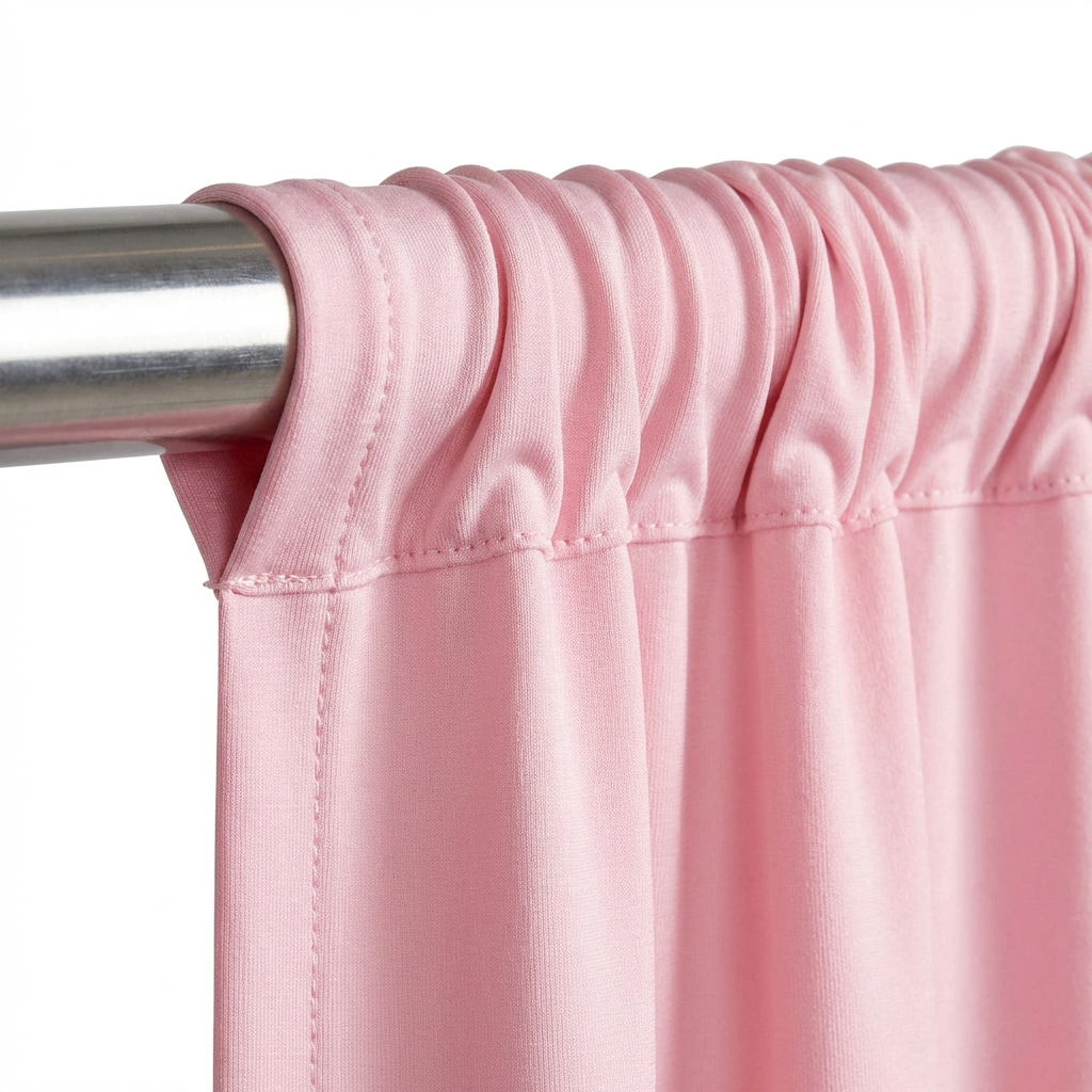 Spandex 4-way Stretch Drape Curtain 12ft H x 60