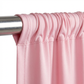 Spandex 4-way Stretch Drape Curtain 12ft H x 60" W - Pink - CV Linens
