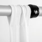 Spandex 4-way Stretch Drape Curtain 12ft H x 60" W - White - CV Linens