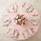 Blush/Rose Gold Economy Polyester 108" Round Tablecloth | Wedding | Event | Wholesale by CV Linens