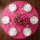 Fuchsia Premium Polyester Round Tablecloth Size: 108 in | Wedding | Event | Wholesale by CV Linens