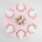 Premium Polyester 108" Round Tablecloth - Pastel Pink - CV Linens