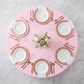 Economy Polyester Tablecloth 108" Round - Pink - CV Linens
