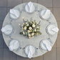 Gray/Silver Economy Polyester 108" Round Tablecloth | Wedding | Event | Wholesale by CV Linens