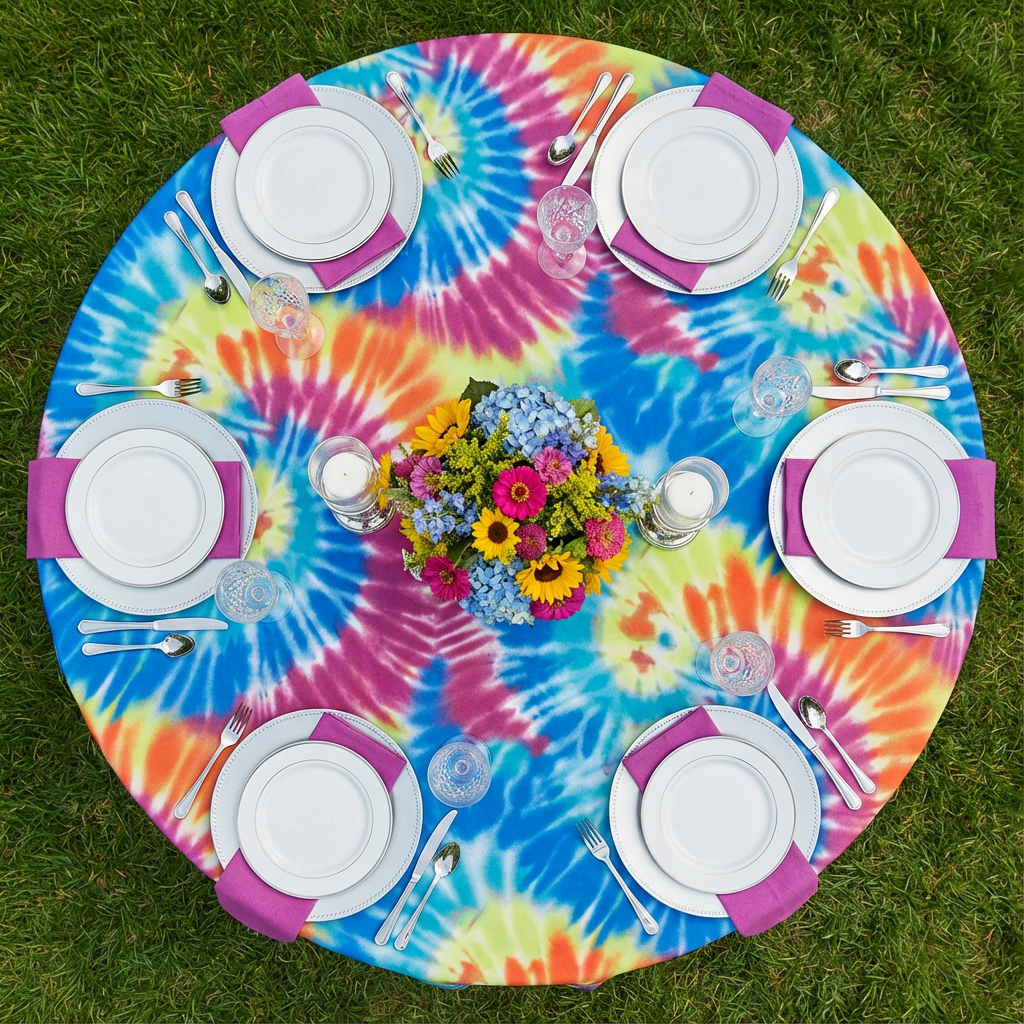 Tie-Dye Polyester 108