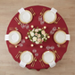Apple Red Premium Polyester 120" Round Tablecloth | Wedding | Event | Wholesale by CV Linens