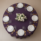 Eggplant/Plum Premium Polyester Round Tablecloth Size: 120 in | Wedding | Event | Wholesale by CV Linens