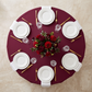 Cabernet Premium Polyester 120" Round Tablecloth | Wedding | Event | Wholesale by CV Linens