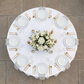 Scuba 120" Round Tablecloth - White - CV Linens