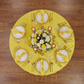 Velvet 120" Round Tablecloth - Canary Yellow - CV Linens