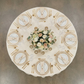 Velvet 120" Round Tablecloth - Ivory - CV Linens