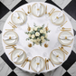 Velvet 120" Round Tablecloth - White - CV Linens