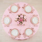 Pink Round Premium Polyester Tablecloth Size: 132 in | Wedding | Event | Wholesale by CV Linens