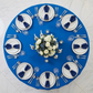 Royal Blue Economy Polyester Tablecloth Round Size: 132 in | Wedding | Event | Wholesale by CV Linens