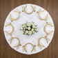 Scuba 132" Round Tablecloth - White - CV Linens