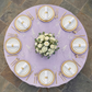 Velvet 132" Round Tablecloth - Victorian Lilac/Wisteria - CV Linens