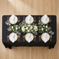 90"x132" Rectangular Oblong Premium Polyester Tablecloth - Black - CV Linens