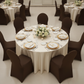 Lifestyle_Top_Chocolate Brown Spandex Banquet Chair Cover