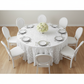Lifestyle_Top_White Petal Circle Taffeta 132" Round Tablecloth