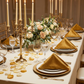 Velvet 20"x20" Linen Napkin - Mustard Gold - CV Linens