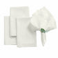 Hemstitch Linen Napkins Light Ivory/Off White set of 4 bundle