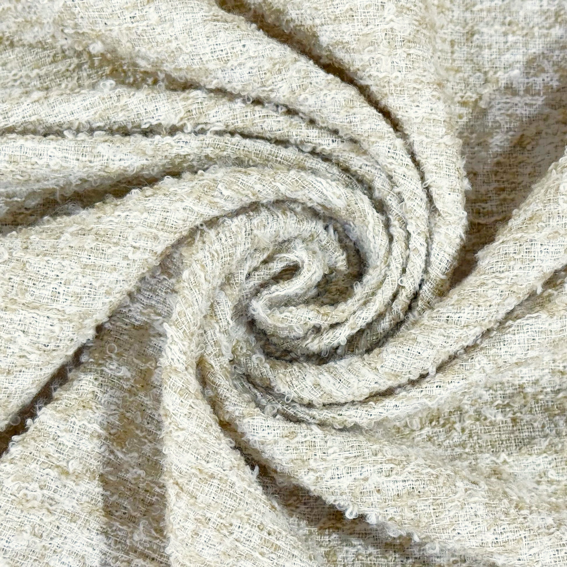 5 pcs/pk Luxury Boucle 20"x20" Linen Napkin - Beige - CV Linens