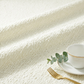 Luxury Boucle Ivory fabric close up