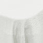 Luxury Boucle Rectangular Tablecloth - White close up