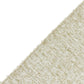 Luxury Boucle Table Runner Beige  serged edge finish