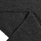 Luxury Boucle Table Runner Black underside
