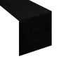 Luxury Boucle Table Runner - Black
