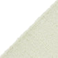 Luxury Boucle Table Runner Ivory serged edge finish