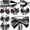 Giant Bow for Backdrop Metallic Black assembly steps
