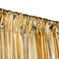 Metallic Gold Spandex Drape Curtain 12ft x 60" Wrinkle-Free Backdrop Panel close up