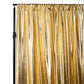 Metallic Gold Spandex Drape Curtain 12ft x 60" Wrinkle-Free Backdrop Panel 