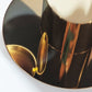 Set of 2 Modern Double Tube Floral Centerpiece Stand - Gold