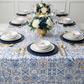 Morocco Mediterranean Rectangular 90"x132" Tablecloth