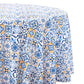 Morocco Mediterranean 120" Round Tablecloth close up