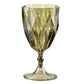 Olive Green Vintage Acrylic Goblets (6 pcs/pk)