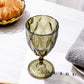 Olive Green Vintage Acrylic Goblets (6 pcs/pk)