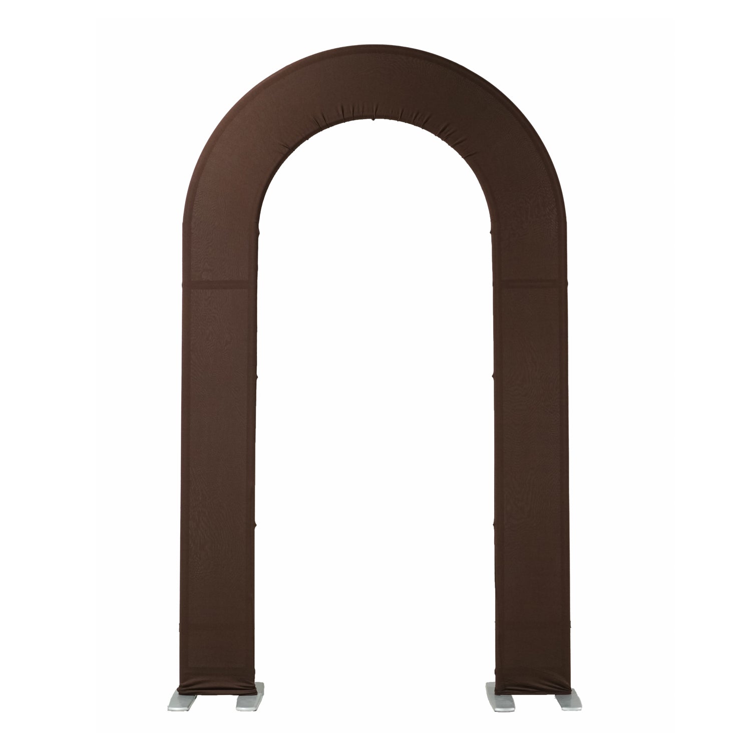 Open Center Spandex Arch Cover - Chocolate Brown