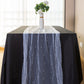 Pearl Tulle Table Runner 30" x 120" White end drop