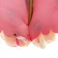Pink Artificial Floral on Spandex Cover for Umbrella Centerpiece Stand pocket view