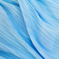 Pleated Crinkle DIY Textured Fabric 10 yards - Baby Blue
