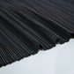 Pleated Crinkle DIY Textured Fabric 10 yards - Black